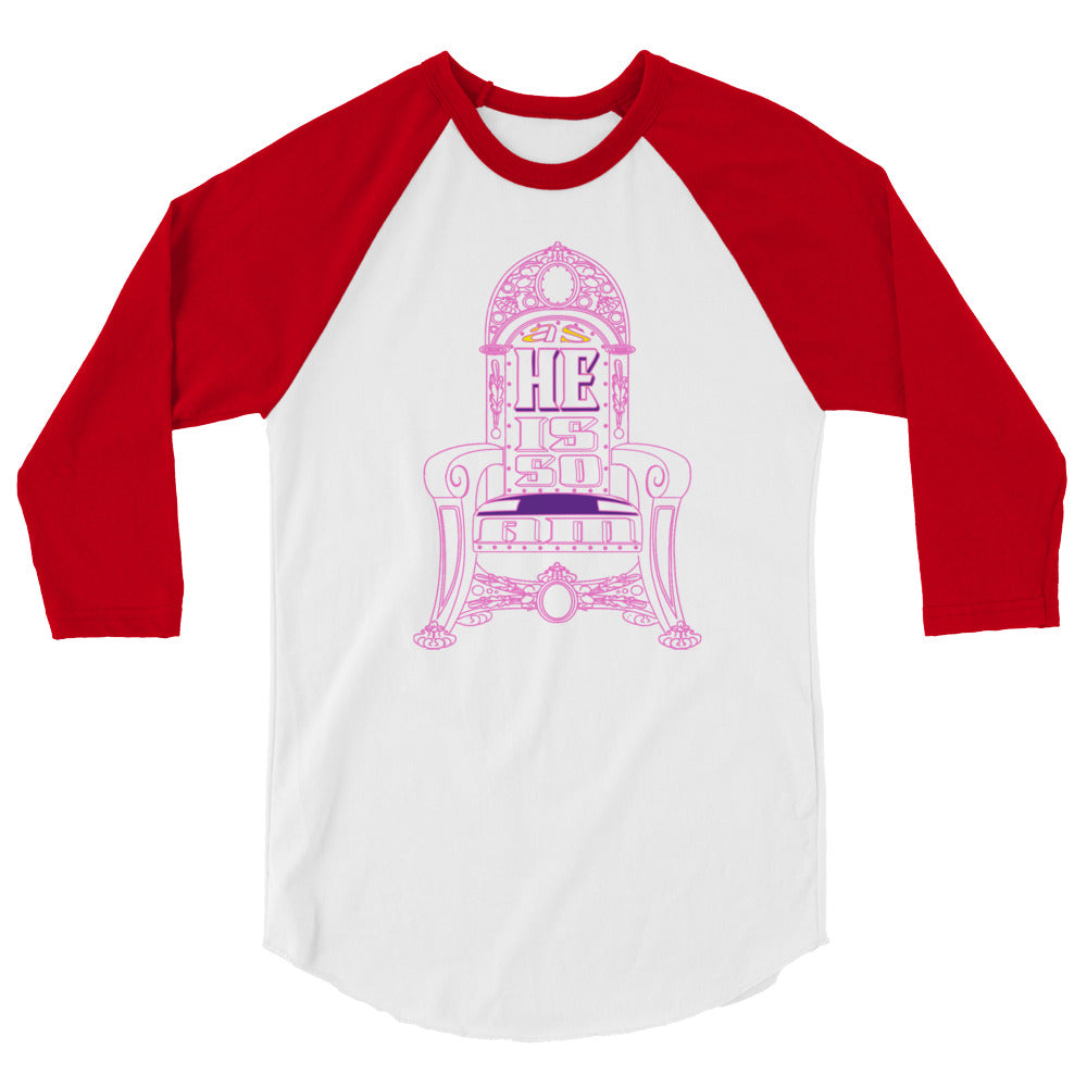 As He Is - Unisex Tri-Blend Raglan