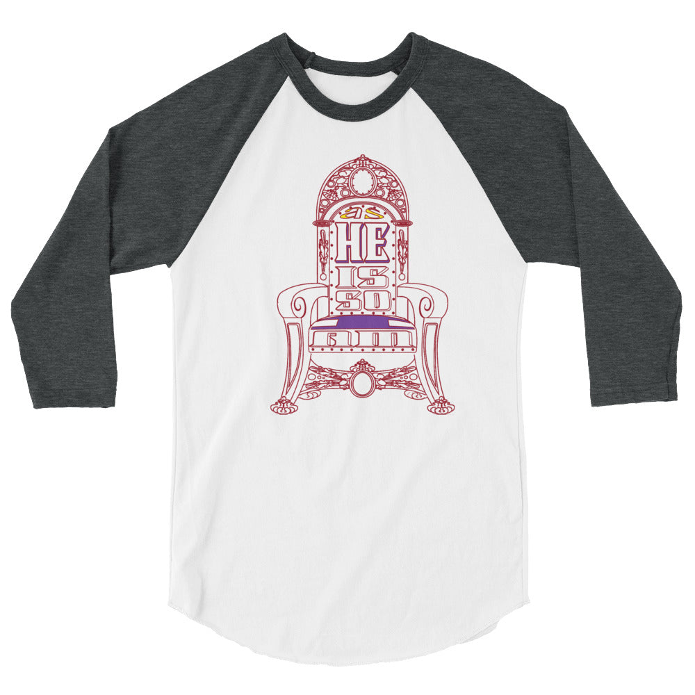 As He Is - Unisex Tri-Blend Raglan