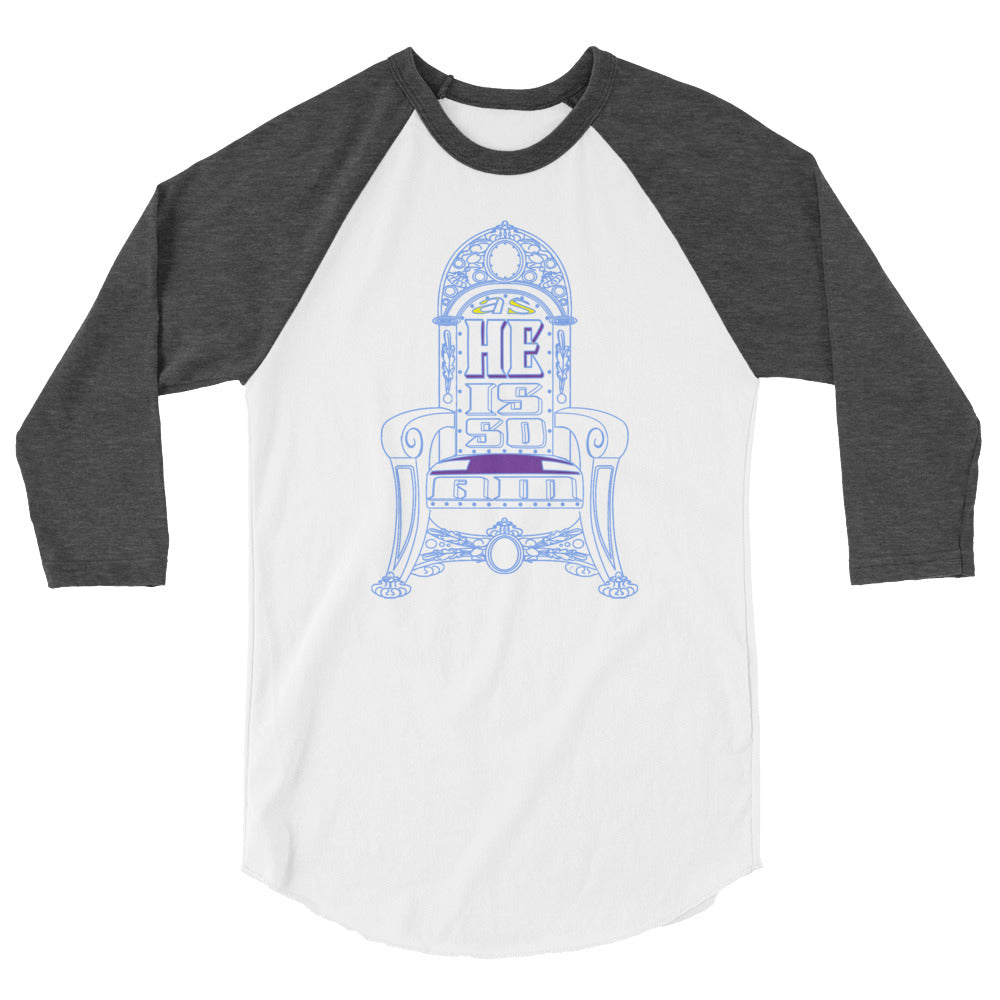 As He Is - Unisex Tri-Blend Raglan