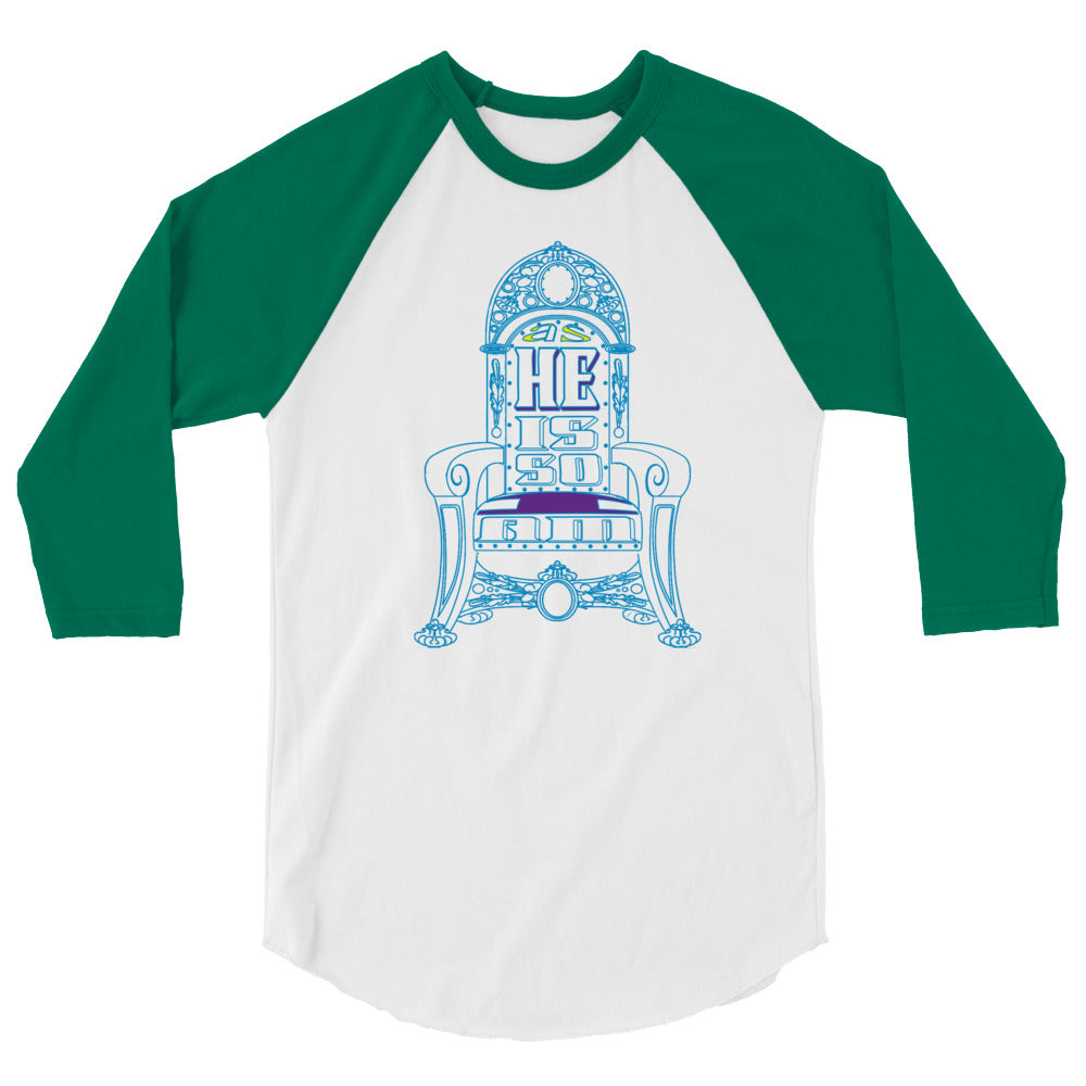 As He Is - Unisex Tri-Blend Raglan